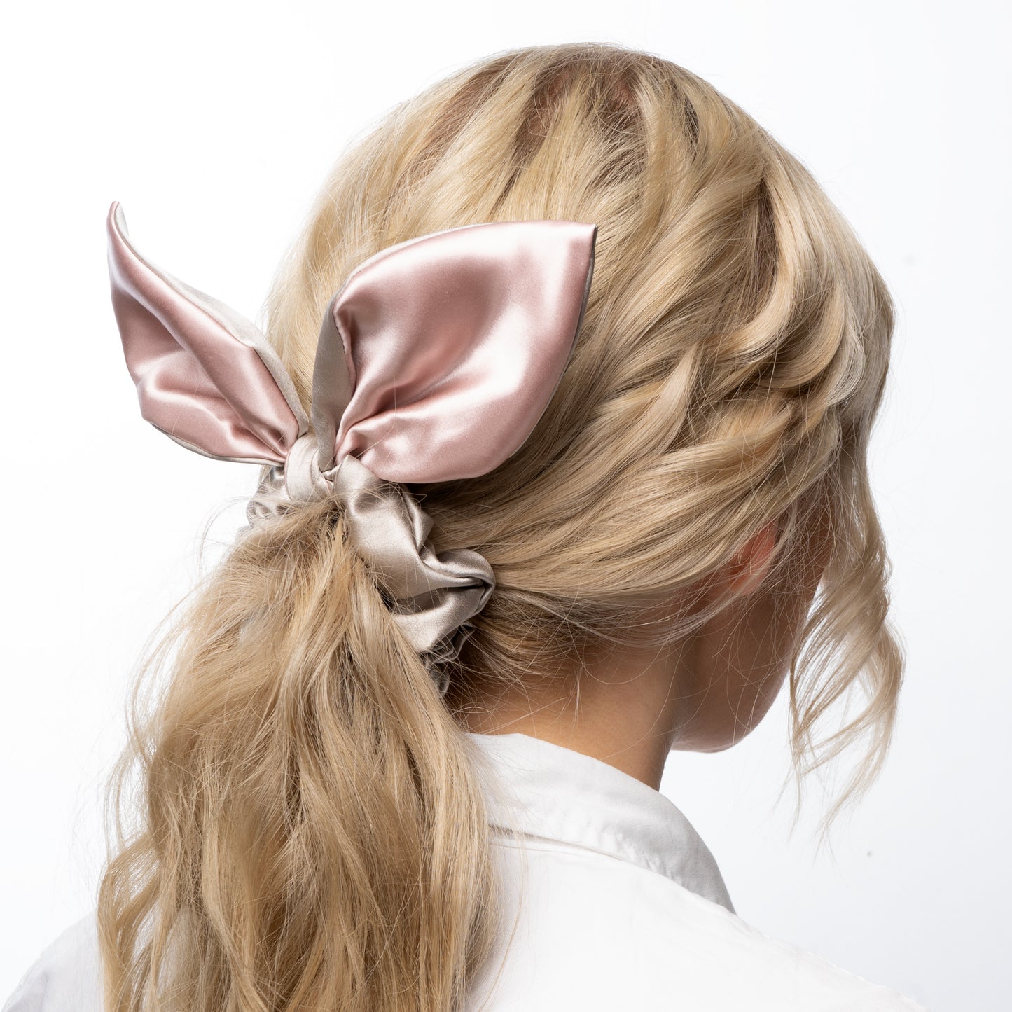 Bunny(Pupu) Scrunchie - Blanc