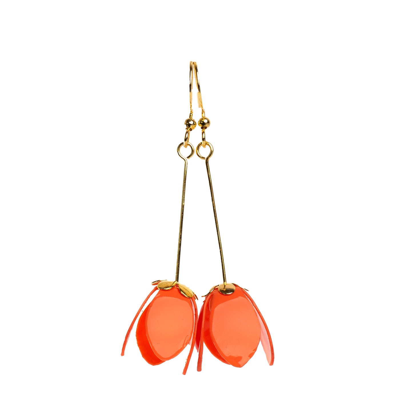 Small Lily Drop Earrings