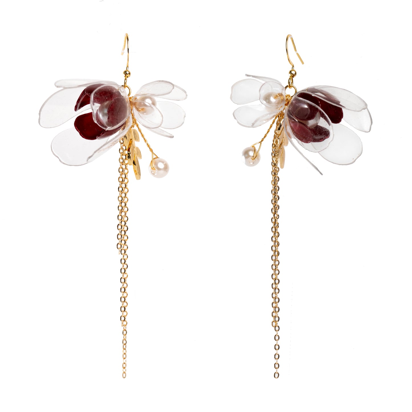 Triple Jasmine Drop Earrings