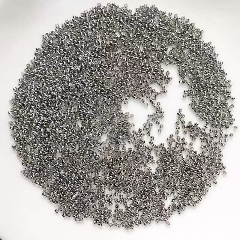 DIY supply - 2.5mm/3mm bead (gold/silver) DIY kit Upcycle with Jing 3mm silver beads