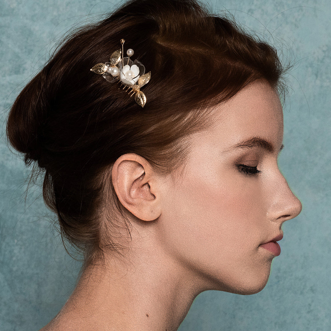 Jasmine Floral Fairy Hairpin Jewelry Upcycle with Jing