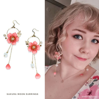 Spring Blossoms in Pink:  Sakura Jewelry Collection