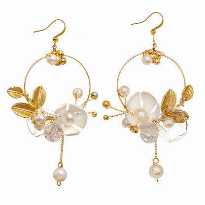 Art Nouveau Earrings - Noir