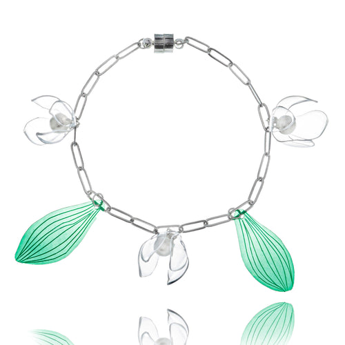 Lily of the Valley Bracelet Upcycle with Jing