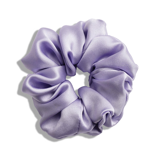 Mulberry Silk Scrunchie - Light Purple