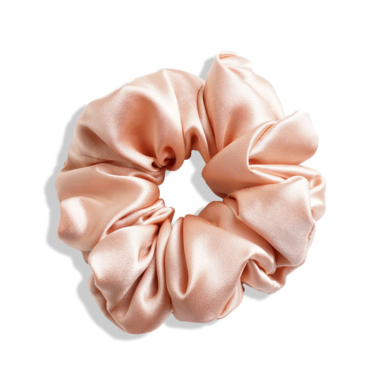 Mulberry Silk Scrunchie - Pink