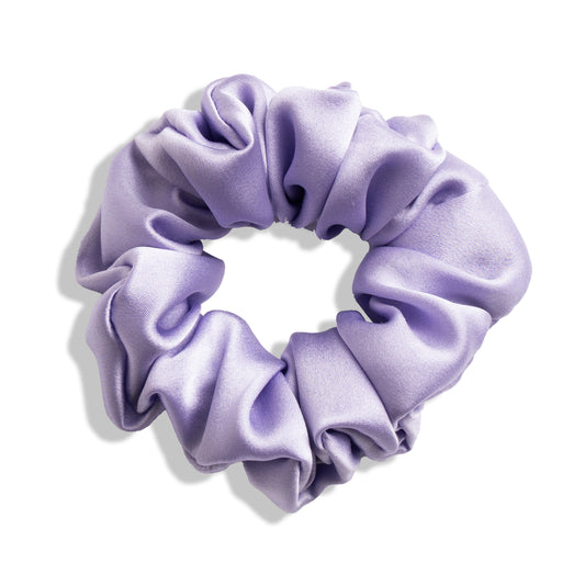 Mulberry Silk Scrunchie - Light Purple