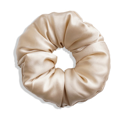 Oversized Pillow Scrunchie - Beige