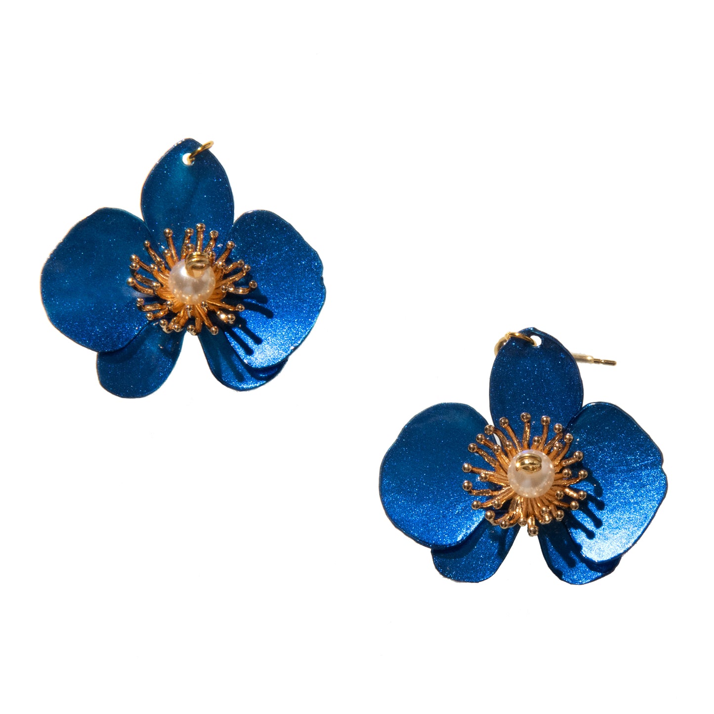 Butterfly Orchid Stud Earrings S - Rose