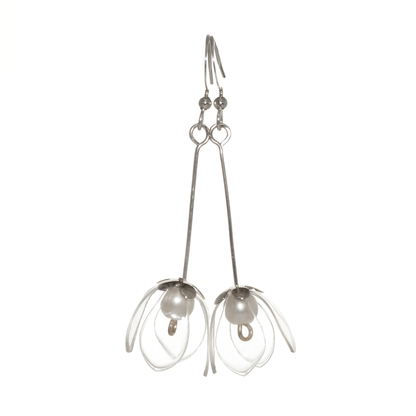 Small Lily Drop Earrings