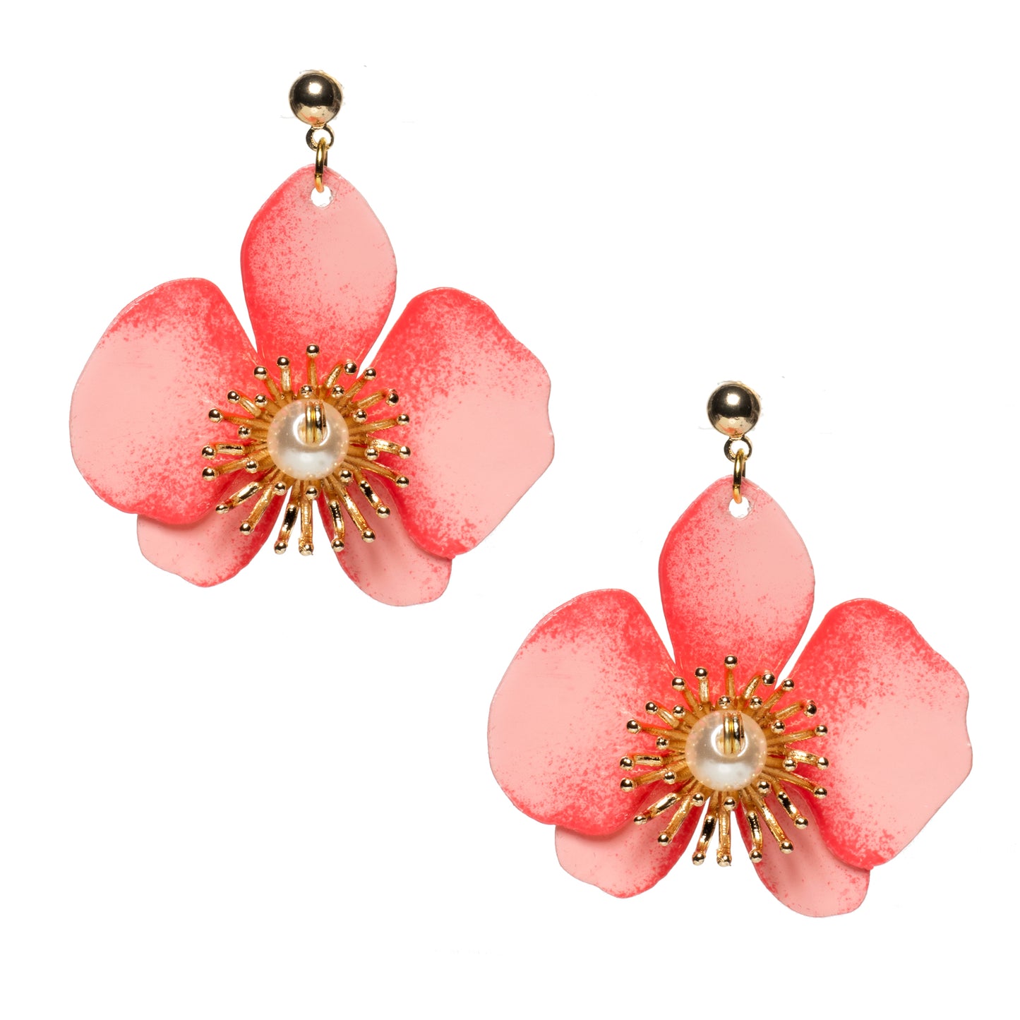 Butterfly Orchid Stud Earrings S - Rouge