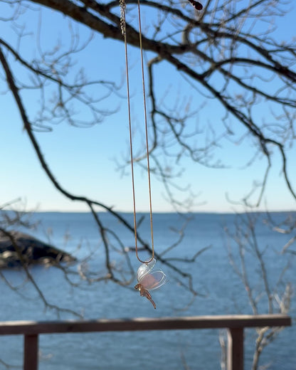 Jasmine Flower Crystal Hair Pin