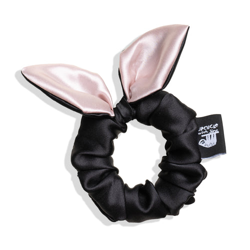 Pupu Scrunchie S - Black Pink