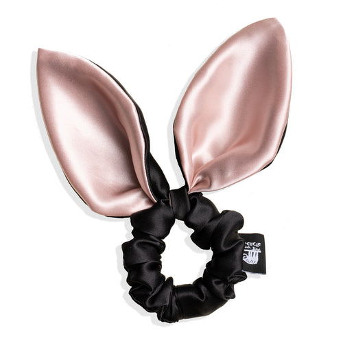 Bunny(Pupu) Scrunchie - Noir