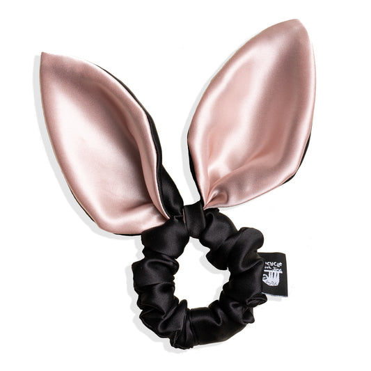 Bunny(Pupu) Scrunchie - Noir