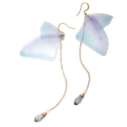 Butterfly Wing Earrings - Noir & Lapland Gold (Special Edition)