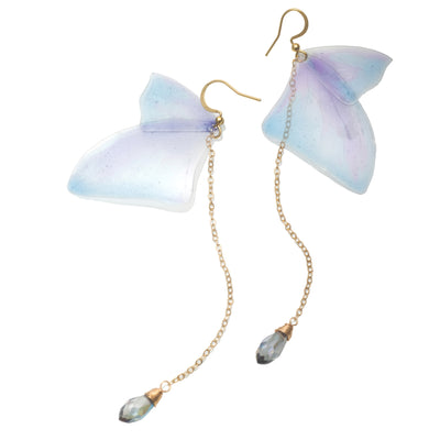 Butterfly Wing Earrings - Black & Lapland Gold (Special Edition)
