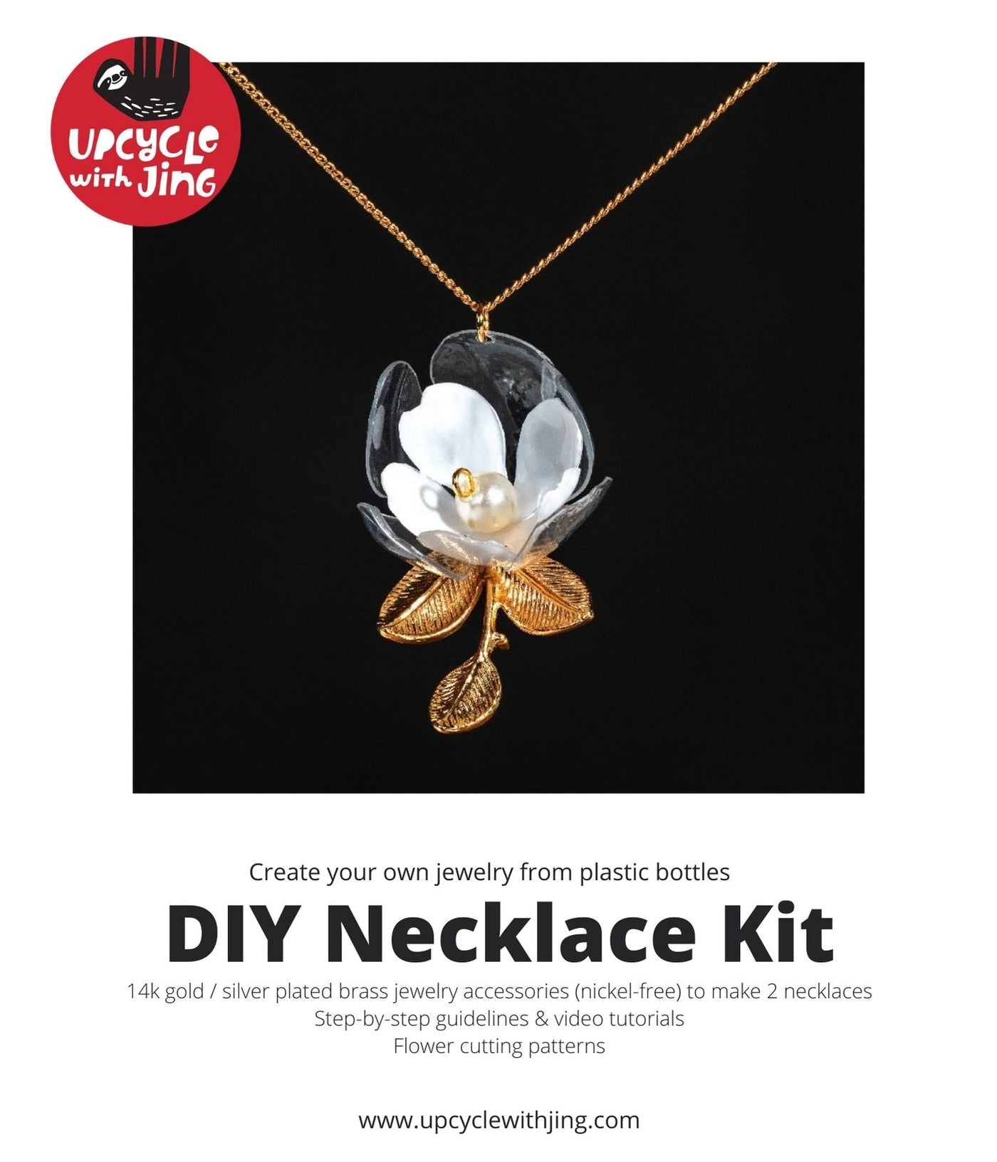 DIY Jewelry Kit | Upcycle with Jing Jewelry DIY kit Upcycle with Jing 