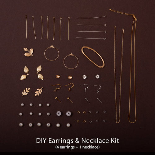 DIY Jewelry Kit | Upcycle with Jing Jewelry DIY kit Upcycle with Jing Earrings & Necklaces 