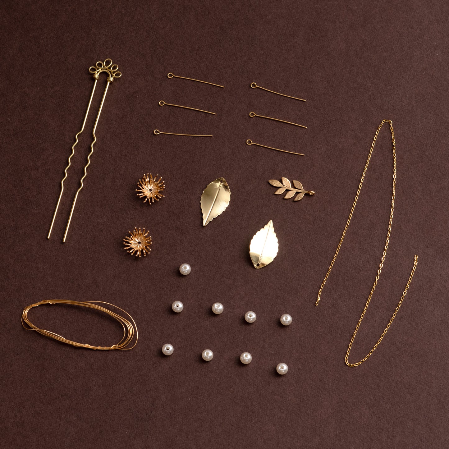 Kanzashi Hairpin - DIY Jewelry Kit