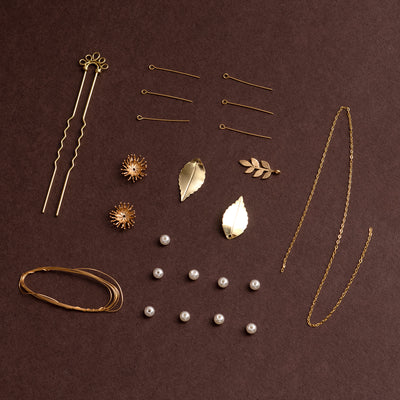 Kanzashi Hairpin - DIY Jewelry Kit