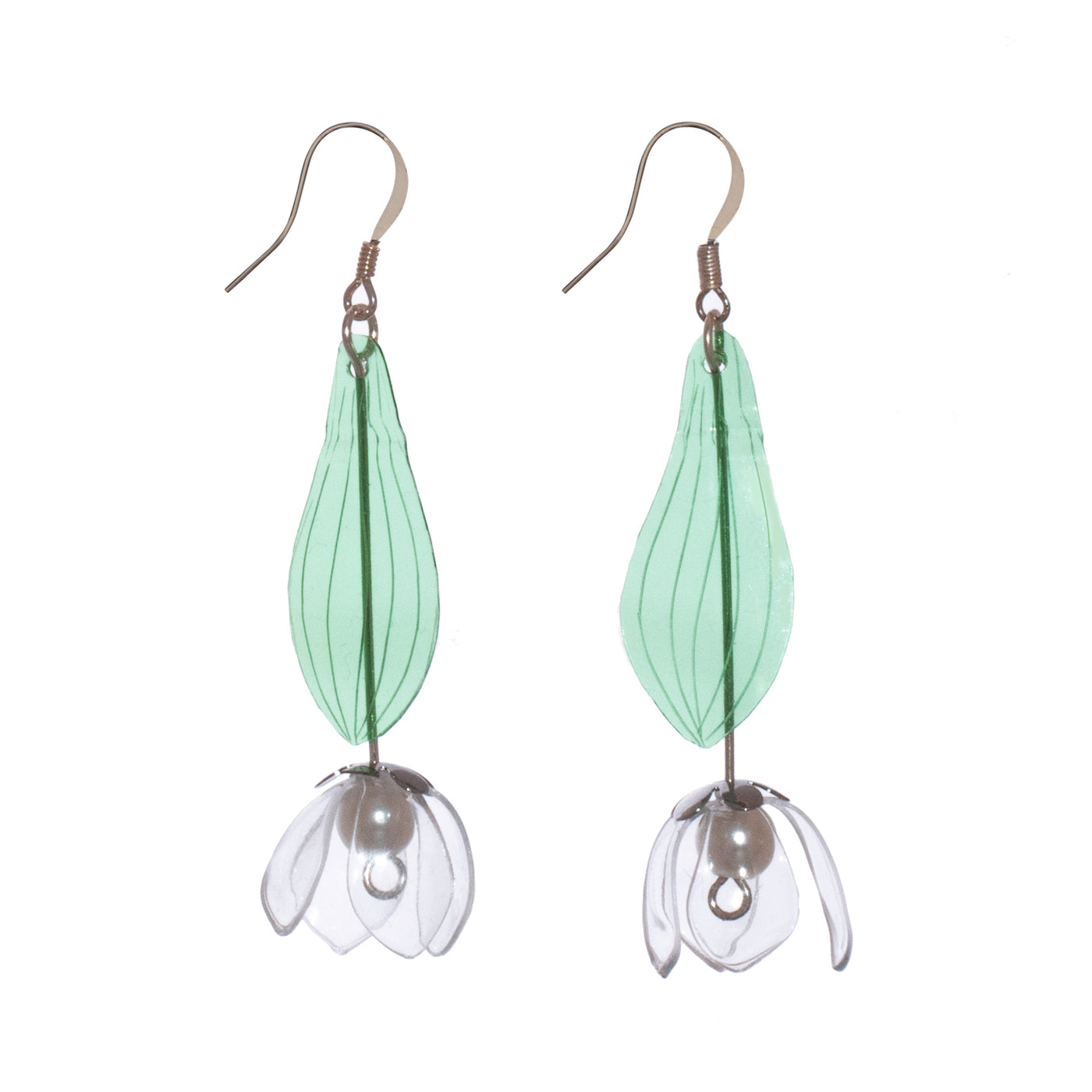 Just a Flower Earrings - Lily of the Valley