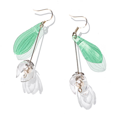 Just a Flower Earrings - Lily of the Valley